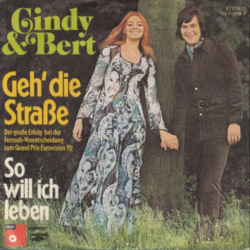 7", Single Cindy & Bert - Geh' Die Straße