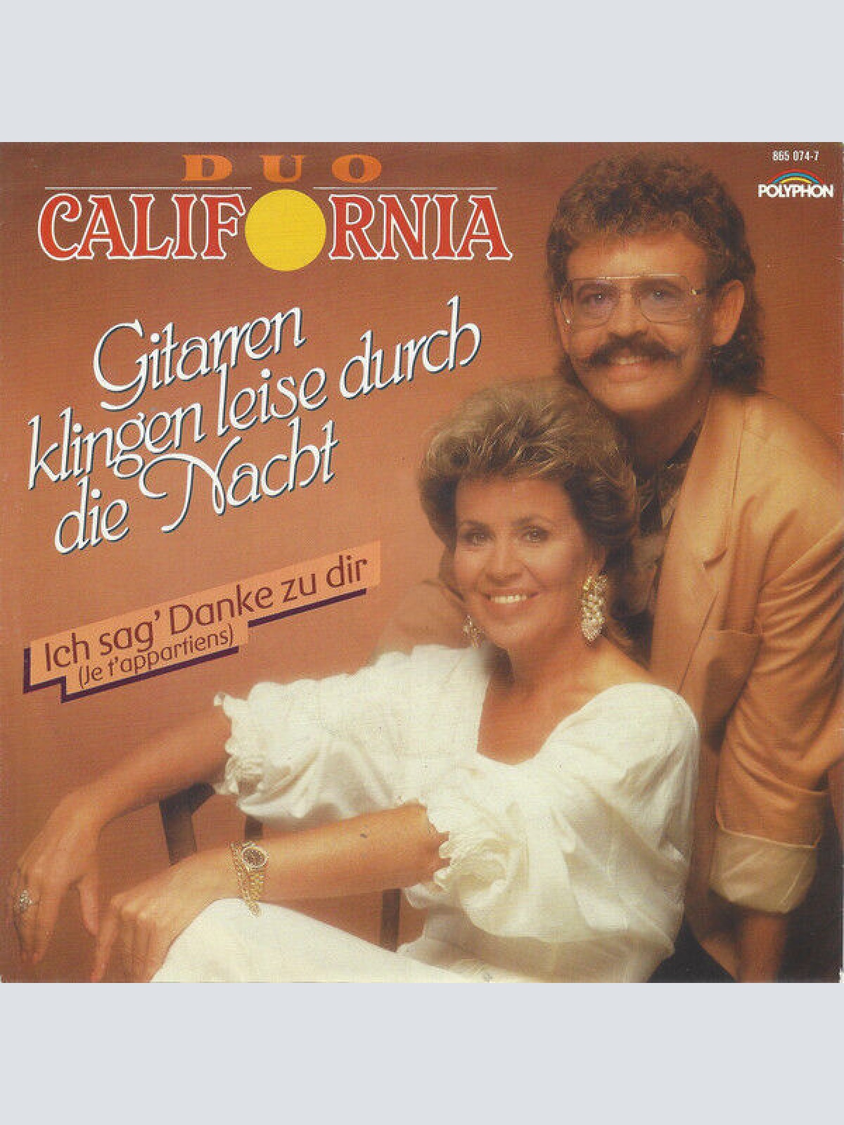 7", Single Duo California - Gitarren Klingen Leise Durch Die Nacht
