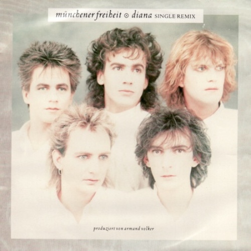 7", Single Münchener Freiheit - Diana (Single Remix)