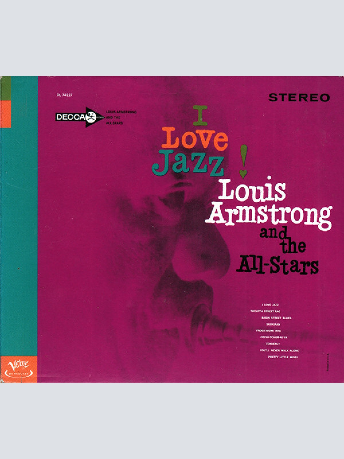CD, Album, Mono, RE, RM, Dig Louis Armstrong And The All-Stars* - I Love Jazz!