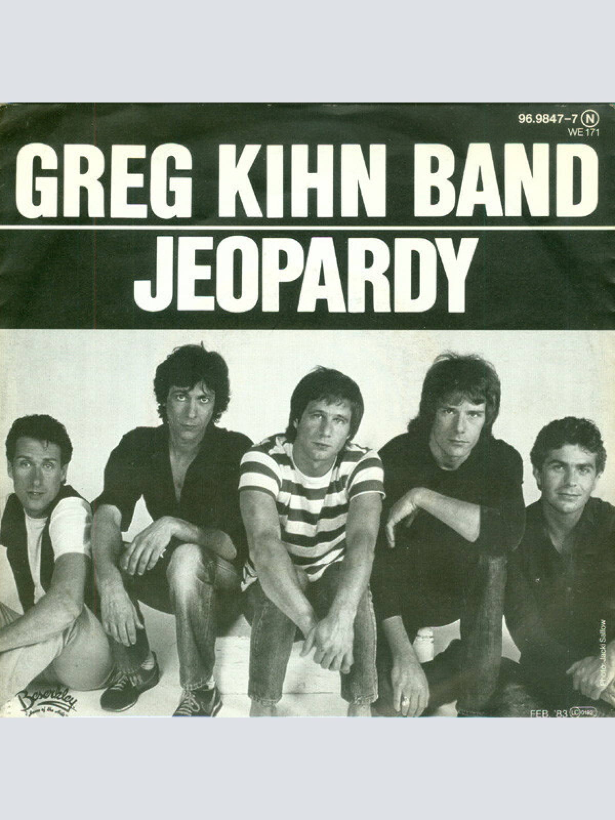 7", Single Greg Kihn Band - Jeopardy