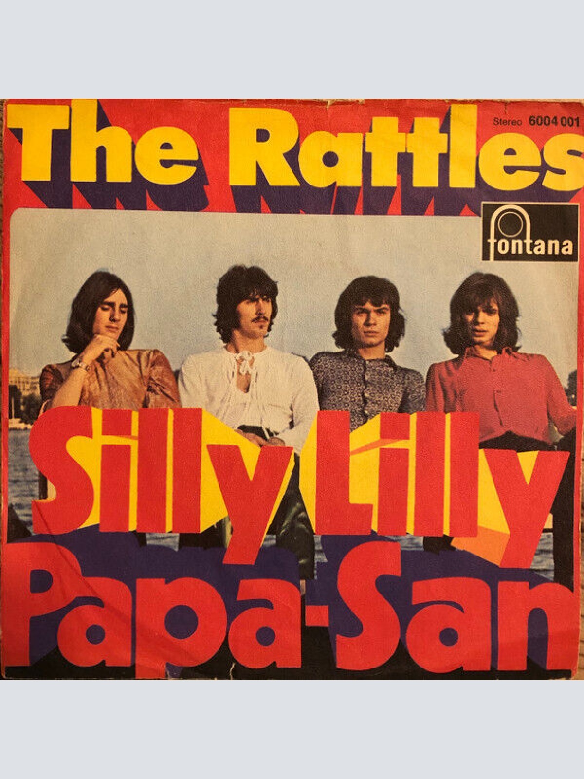 7", Single The Rattles - Silly Lilly / Papa-San