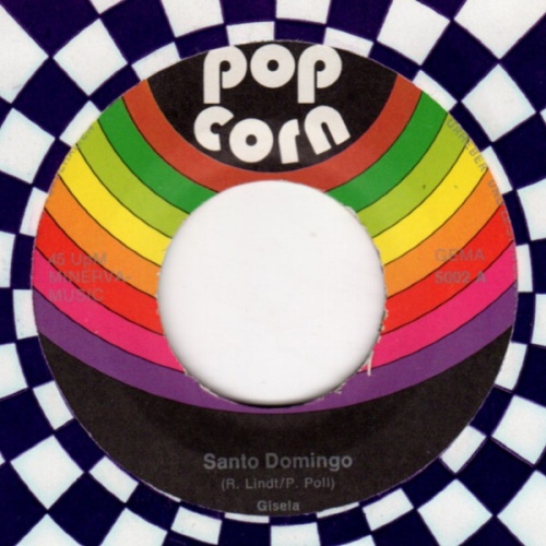 7", Single Gisela (10) - Santo Domingo / Adios Mama