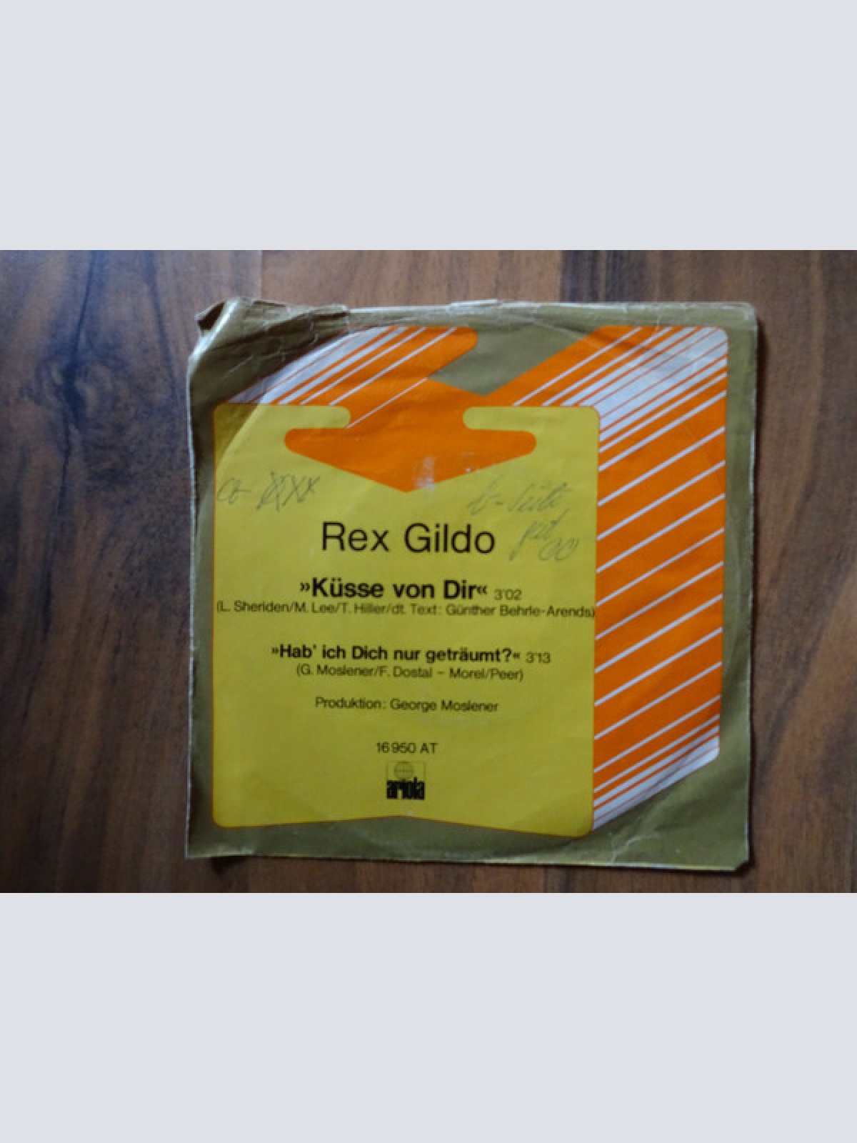 7", Single Rex Gildo - Küsse Von Dir