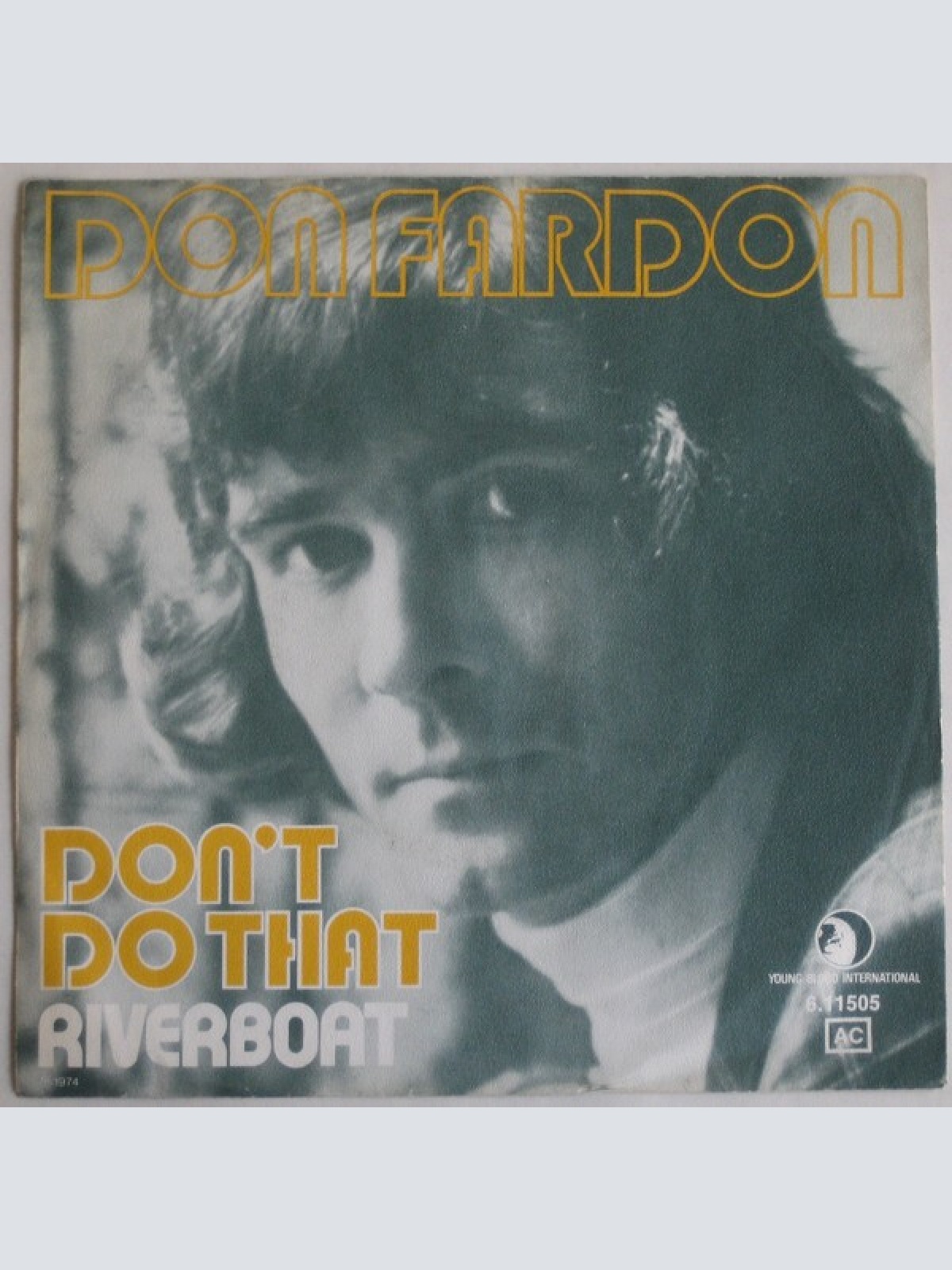 7", Single, Promo Don Fardon - Don't Do That