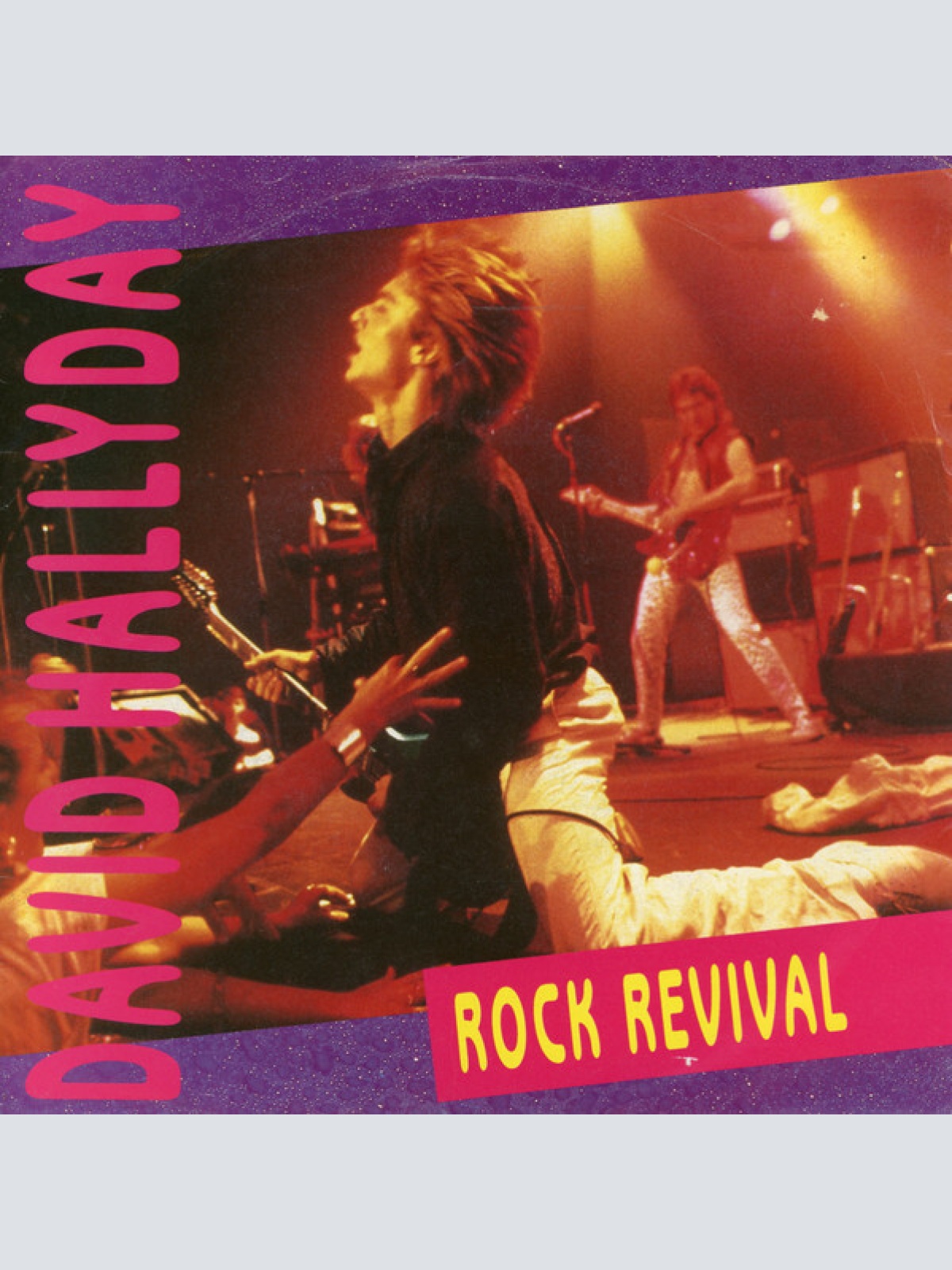 7", Single David Hallyday - Rock Revival