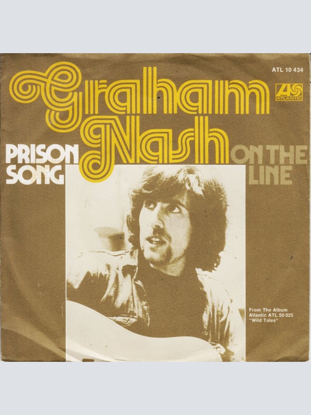 7", Promo Graham Nash - Prison Song