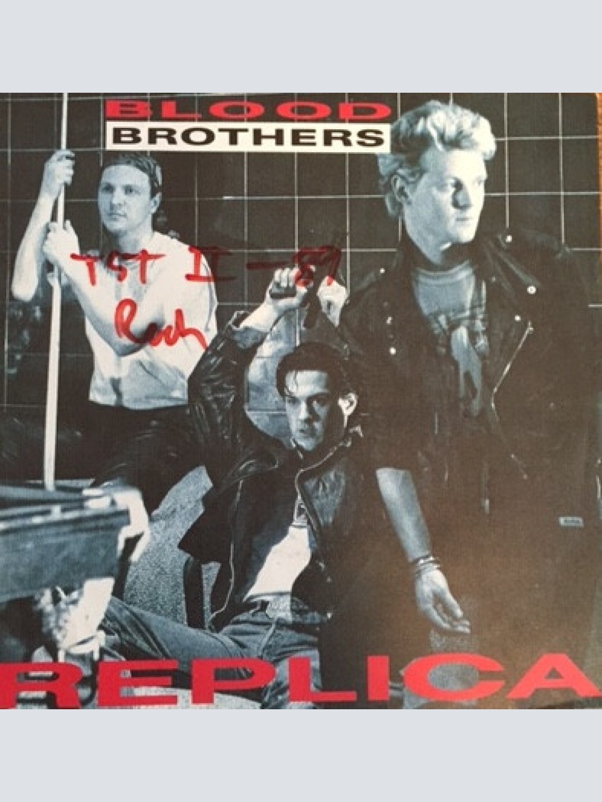 7", Single Blood Brothers (3) - Replica