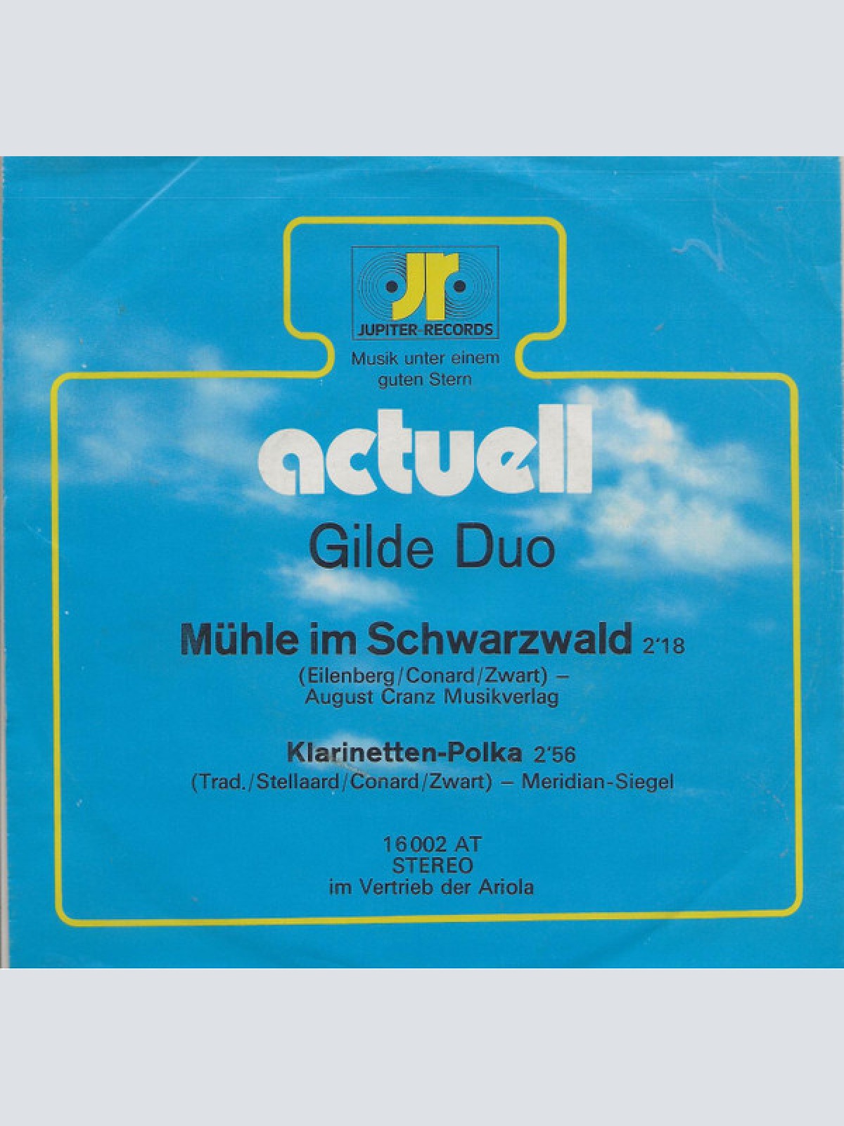 7", Single Gilde Duo - Mühle Im Schwarzwald