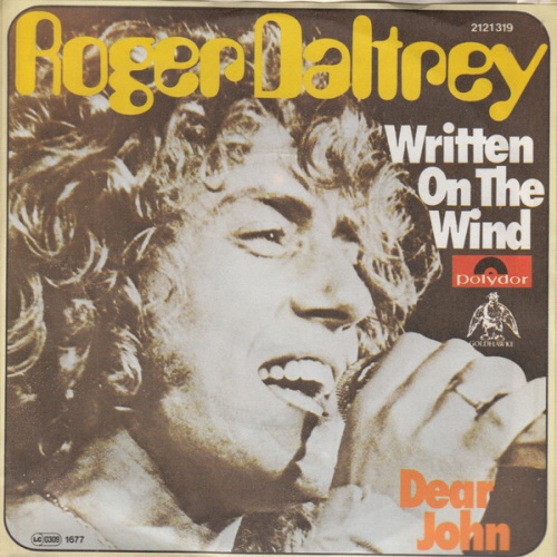 7", Single Roger Daltrey - Written On The Wind