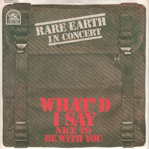 7", Single Rare Earth - What'd I Say