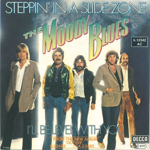 7", Single The Moody Blues - Steppin' In A Slide Zone