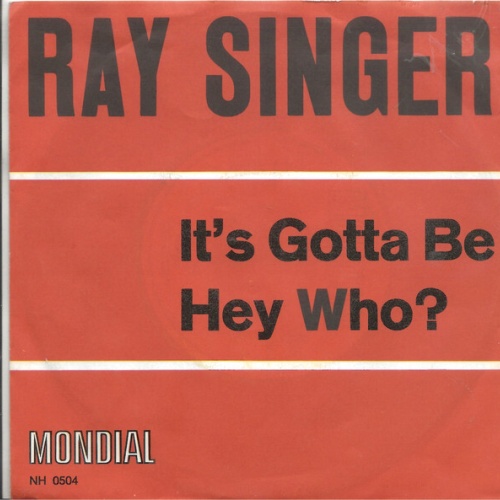 7", Single Ray Singer - It's Gotta Be