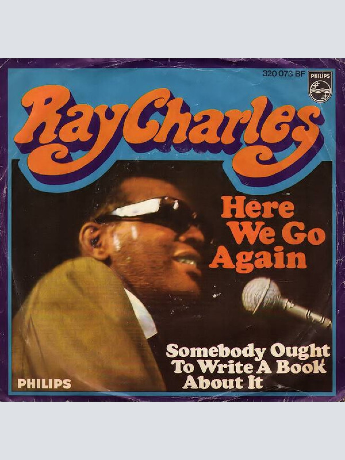 7", Single, Mono, Promo Ray Charles - Here We Go Again