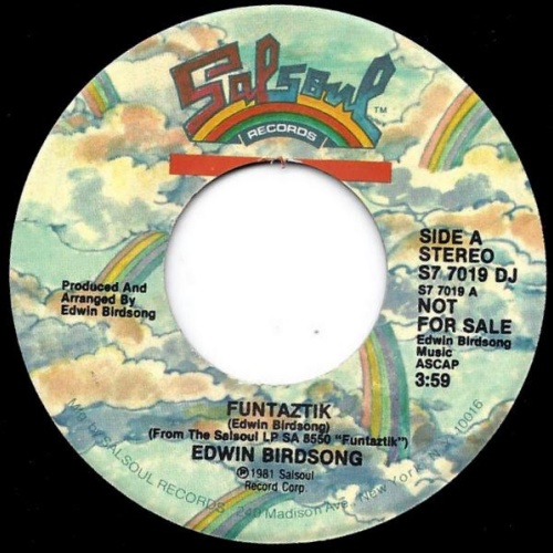 7", Promo Edwin Birdsong - Funtaztik