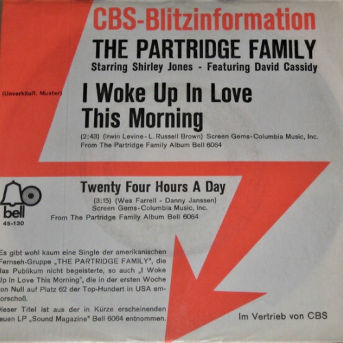 7", Single, Promo The Partridge Family Starring Shirley Jones (2) Featuring D...