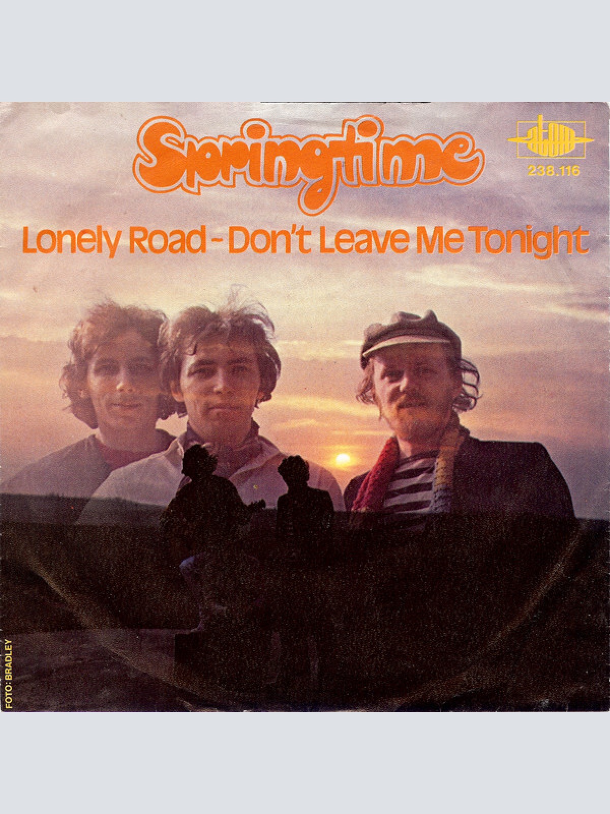 7", Single Springtime (3) - Lonely Road / Don't Leave Me Tonight