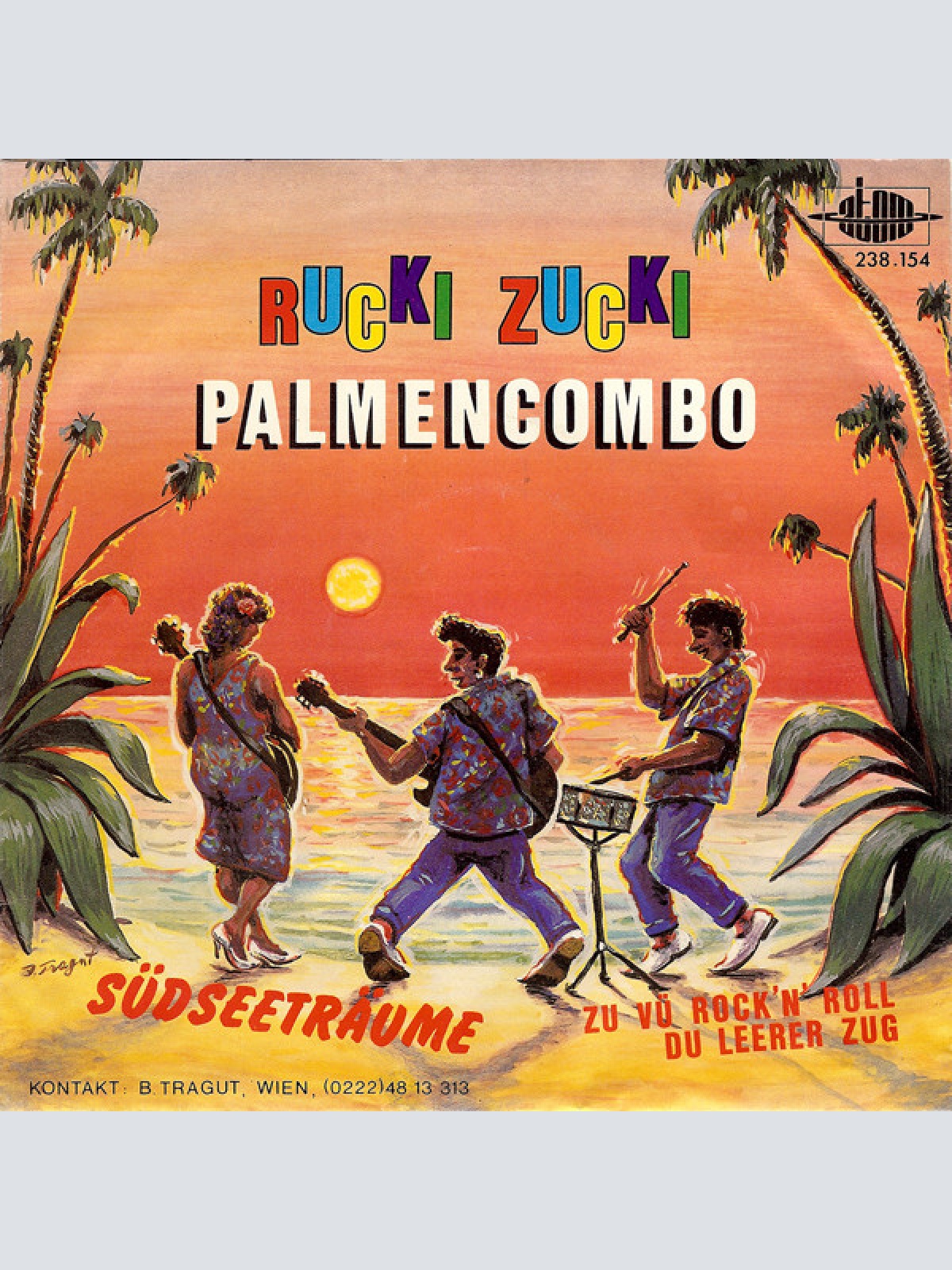7", Single Rucki Zucki Palmencombo - Südseeträume
