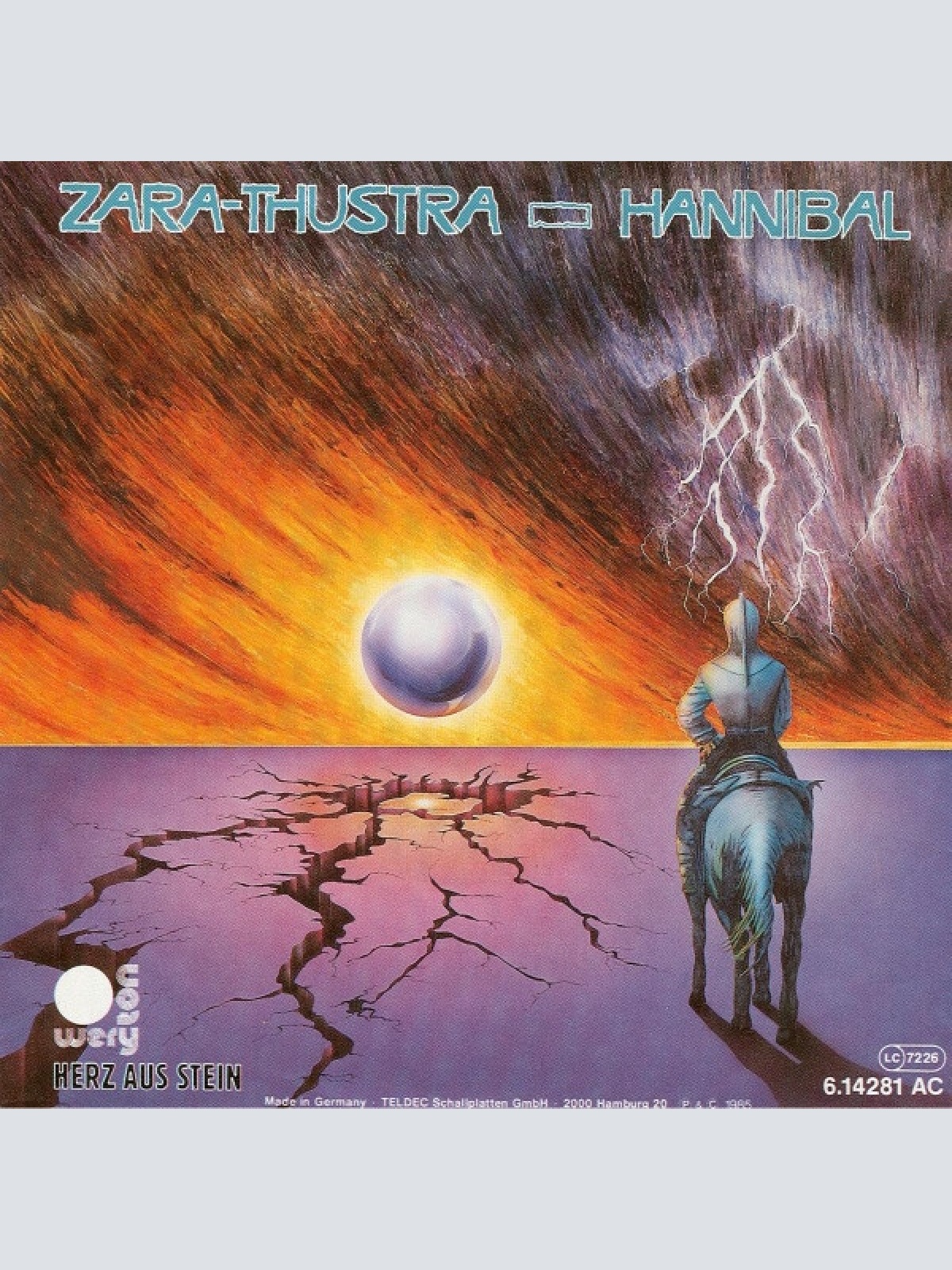 7", Single Zara-Thustra - Hannibal