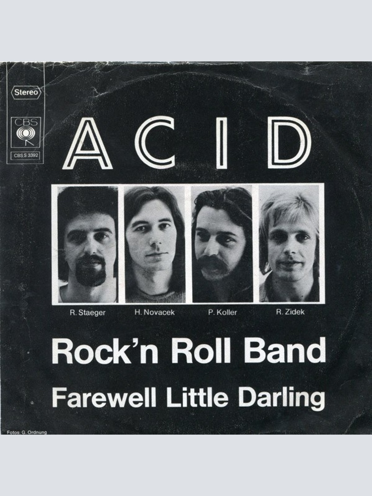 7", Single Acid (4) - Rock'n Roll Band / Farewell Little Darling