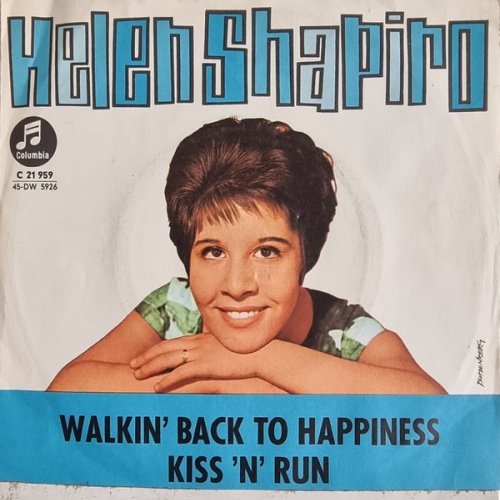 Helen Shapiro - Walkin' Back To Happiness / Kiss 'N' Run (7", Single)
