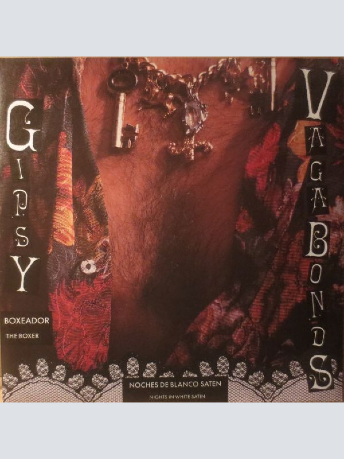 7", Single Gipsy Vagabonds - Boxeador / Noches De Blanco Saten