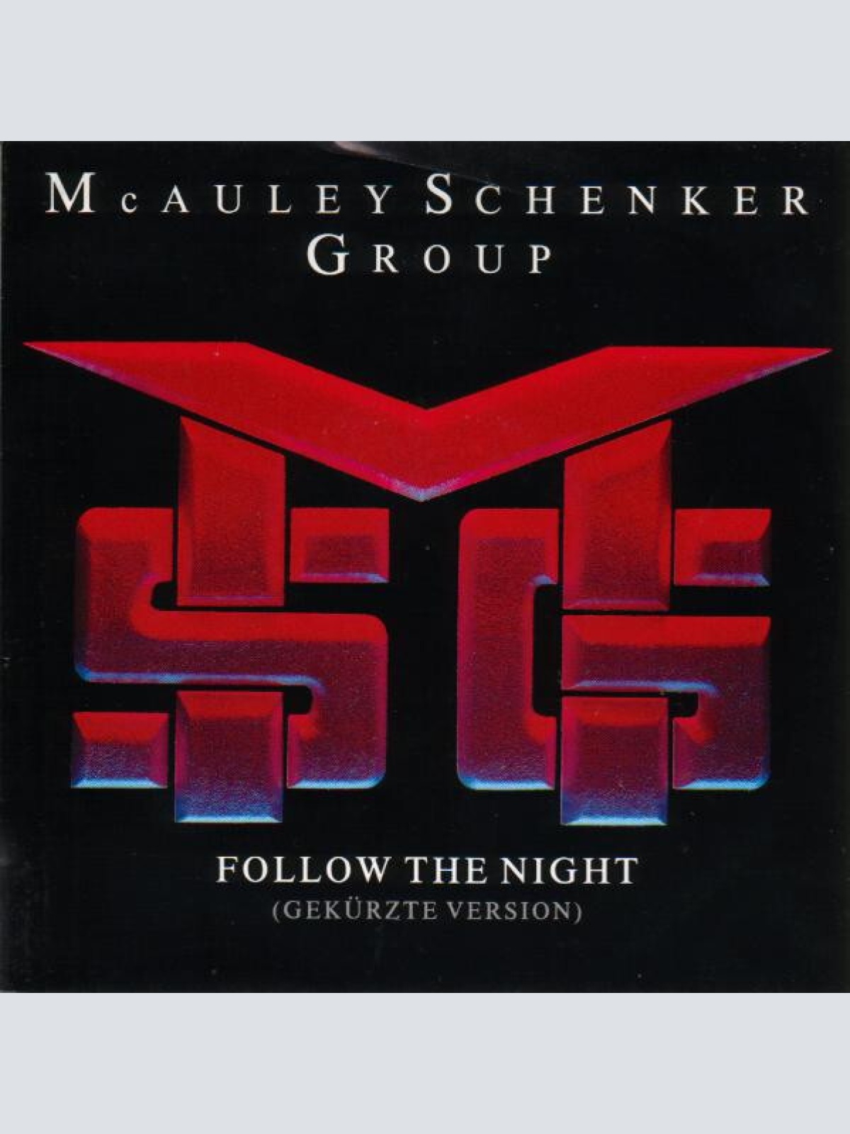 7", Promo McAuley Schenker Group - Follow The Night