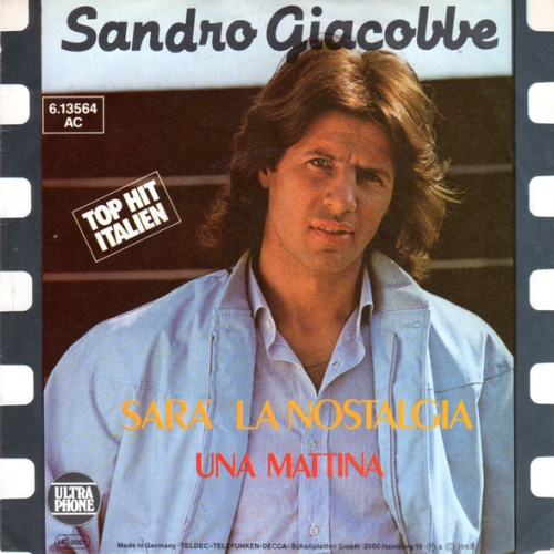7", Single, Promo Sandro Giacobbe - Sarà La Nostalgia