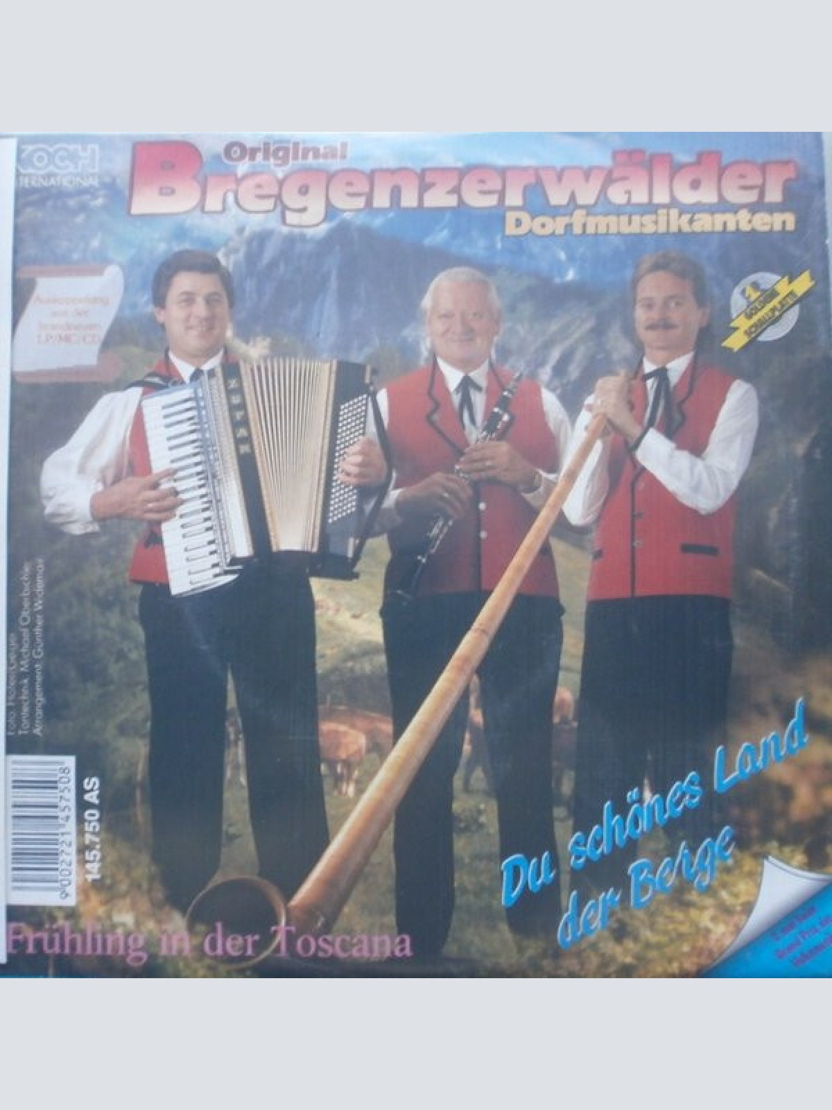 7", Single Original Bregenzerwälder Dorfmusikanten - Du Schönes Land Der Berge
