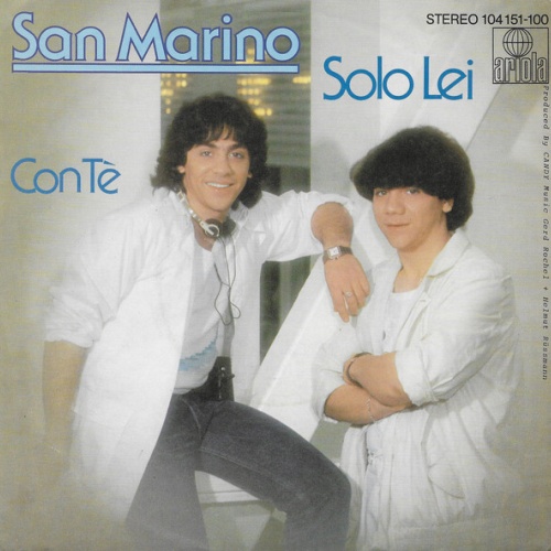 7", Single San Marino - Solo Lei
