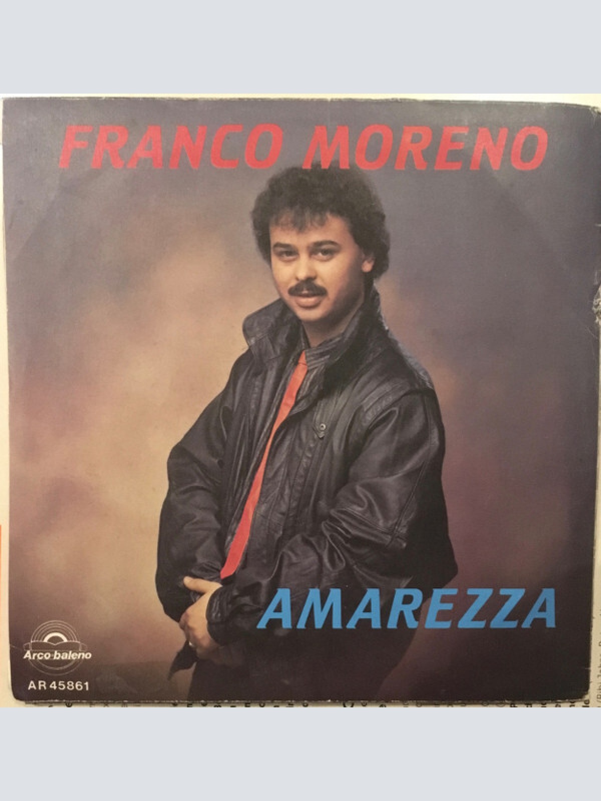 7", Single Franco Moreno (2) - Amarezza