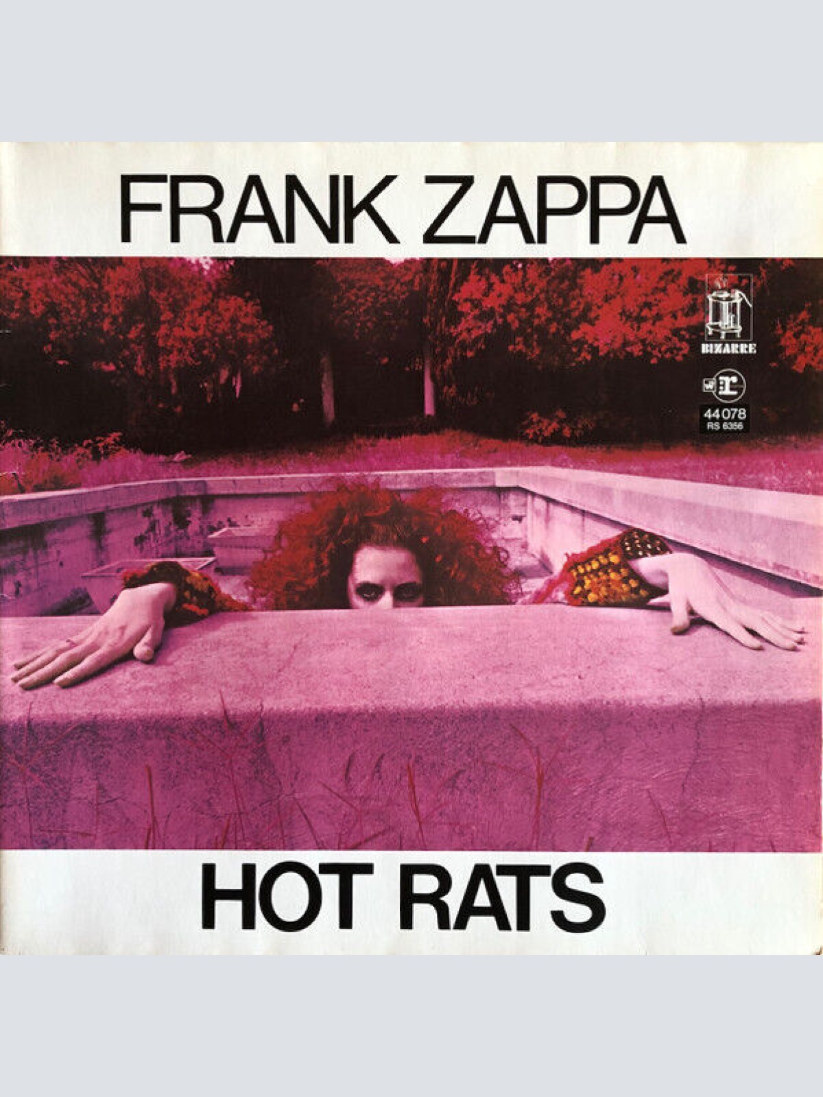 LP, Album, RE, Gat Frank Zappa - Hot Rats