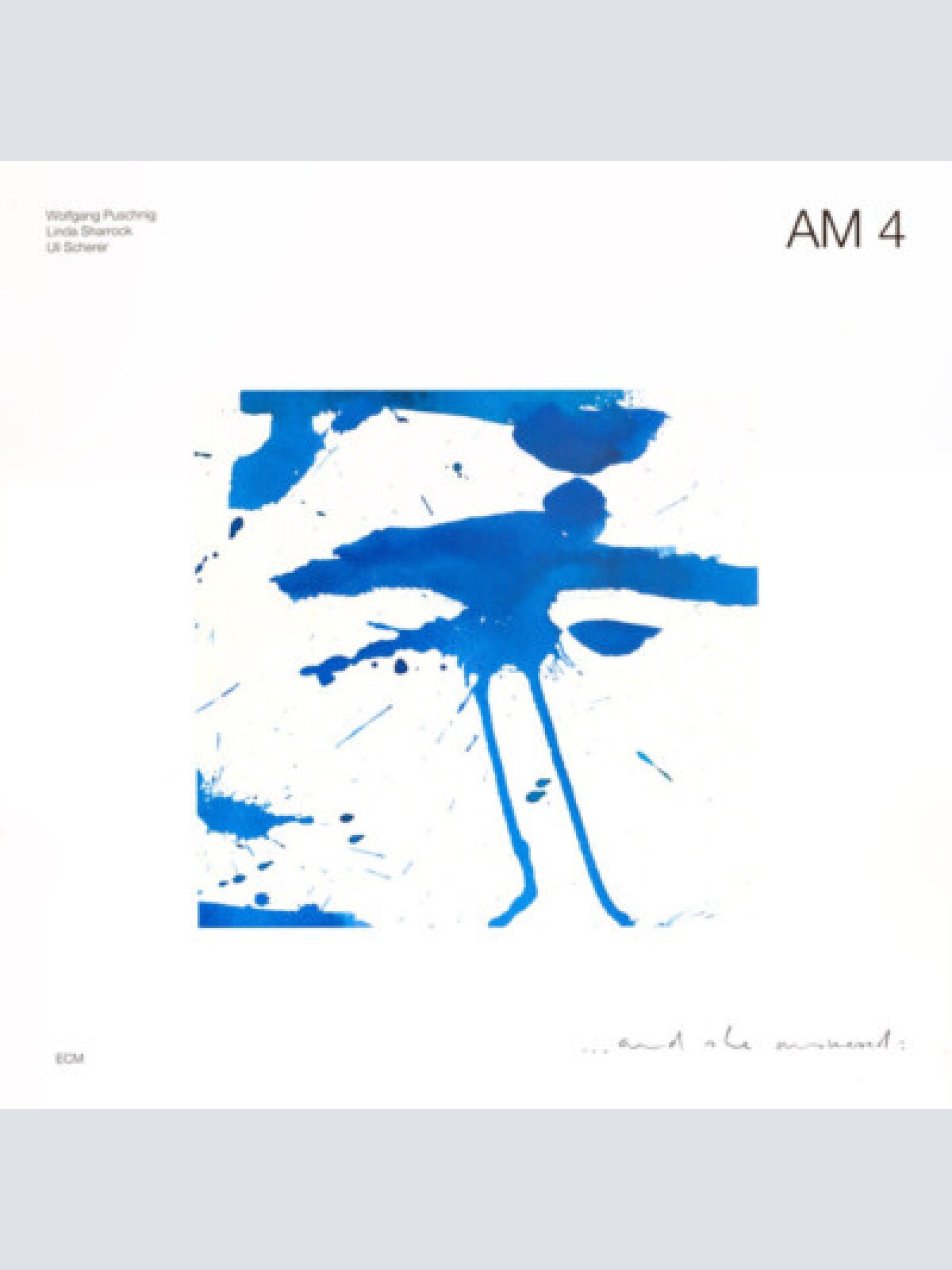 LP, Album AM 4, Wolfgang Puschnig, Linda Sharrock, Uli Scherer - ... And She ...