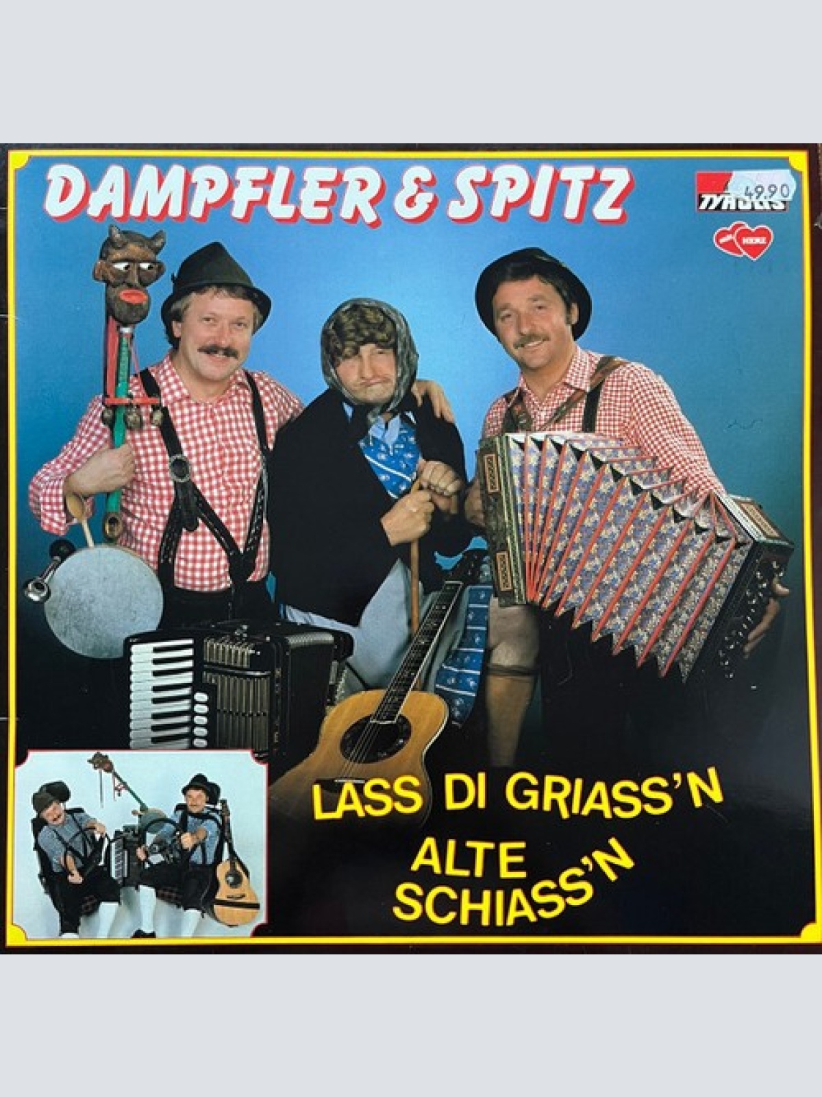 LP, Album Dampfler & Spitz - Lass Di Griass'n Alte Schiass'n