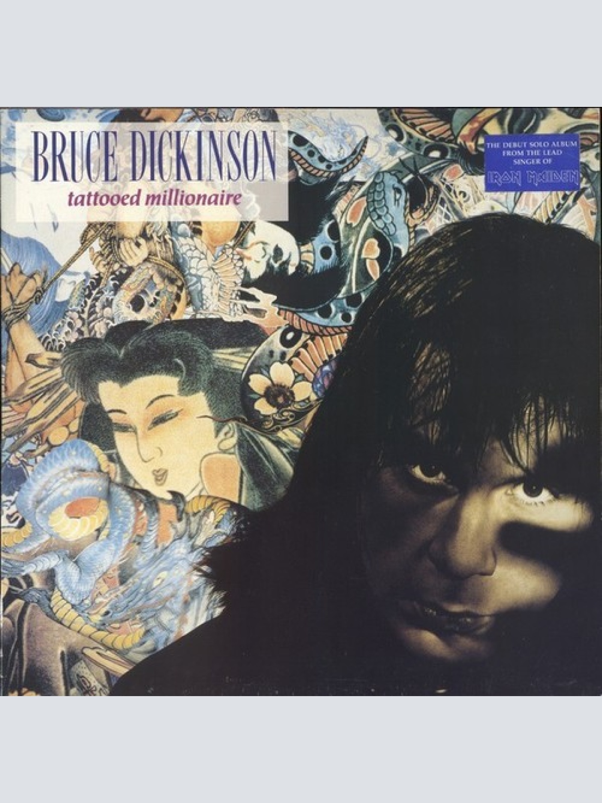 LP, Album Bruce Dickinson - Tattooed Millionaire