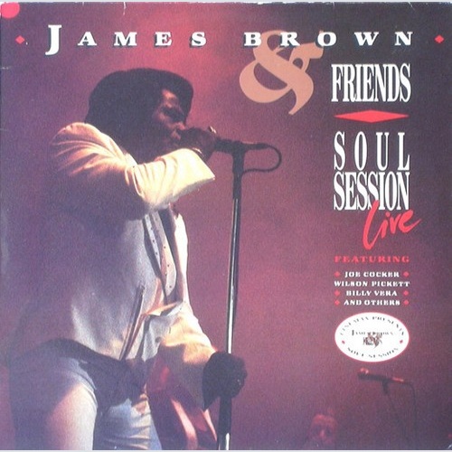 LP James Brown - James Brown & Friends - Soul Session Live