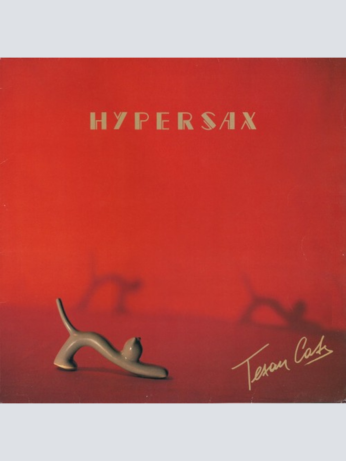 LP, Album Hypersax - Texan Cats