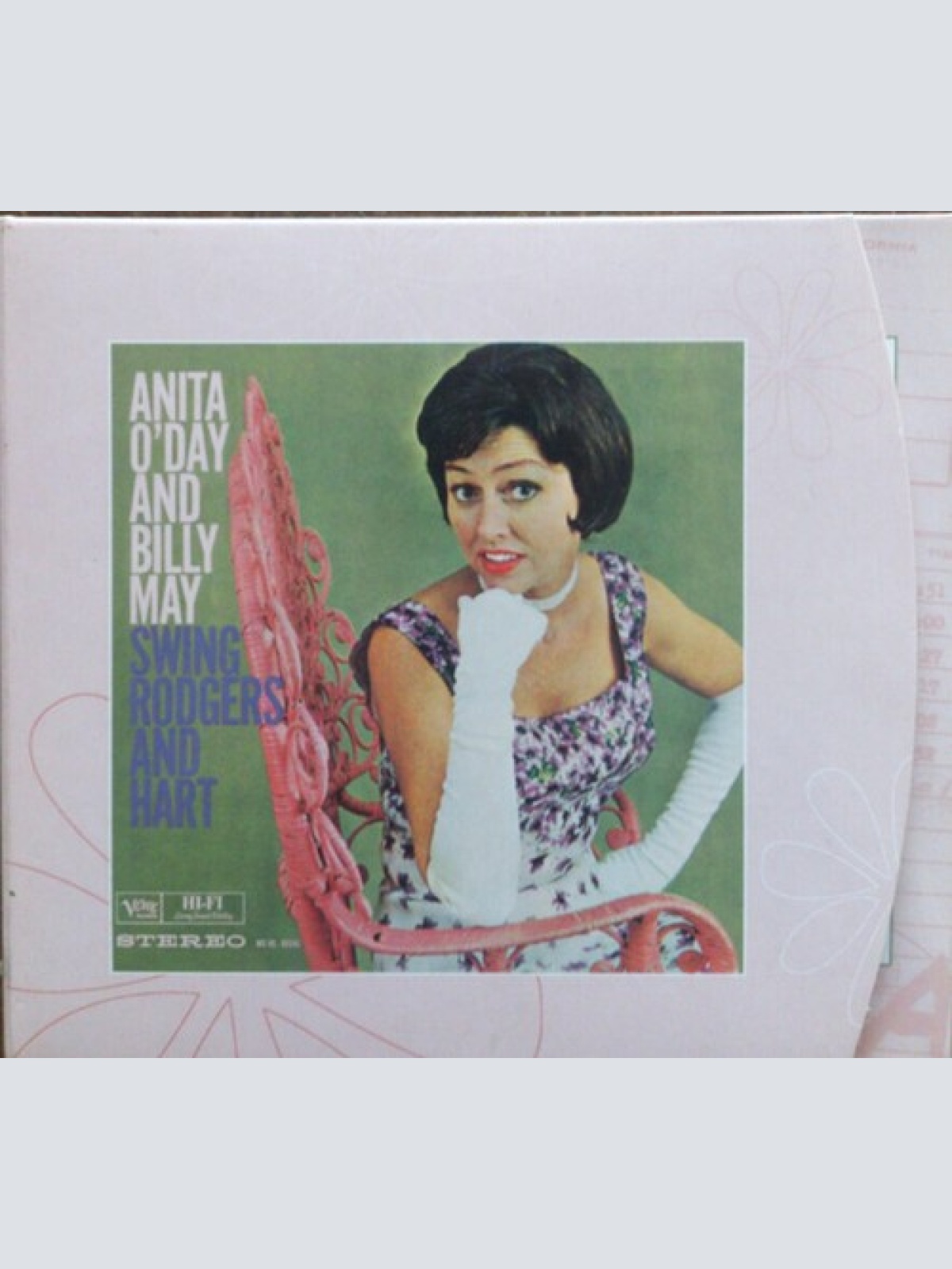 CD, Album, RE, RM, Dig Anita O'Day And Billy May - Swing Rodgers And Hart