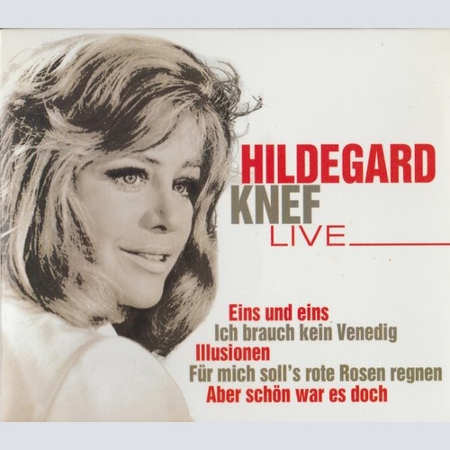 CD, Album, RE Hildegard Knef - Live
