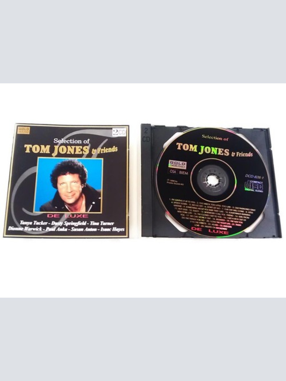 2xCD, Comp Tom Jones - Selection Of Tom Jones & Friends