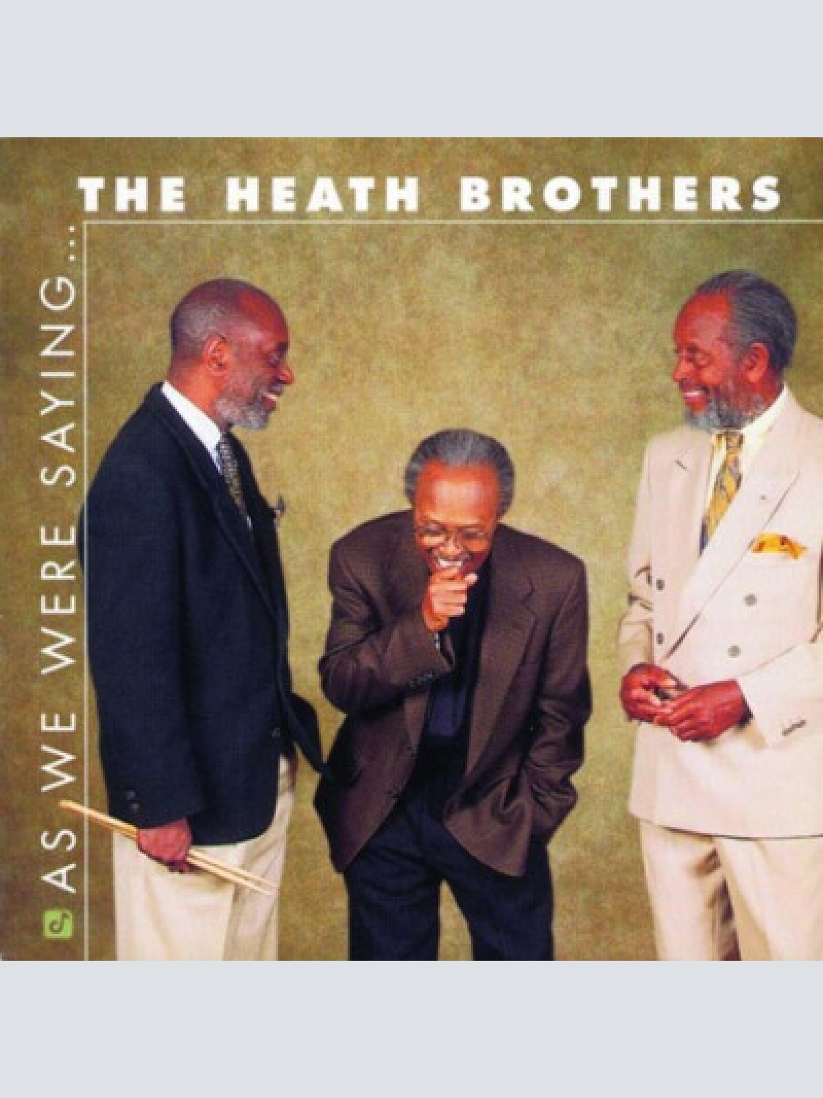 CD, Album The Heath Brothers - As We Were Saying ...