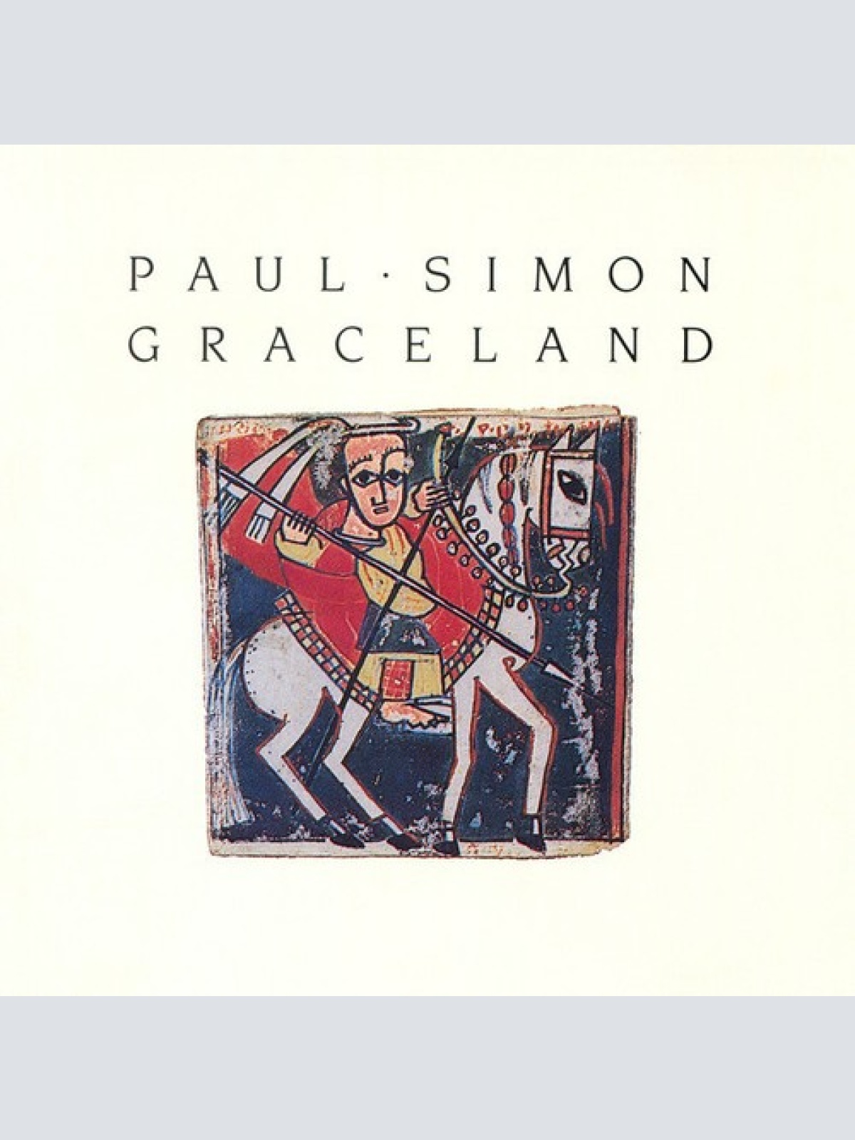 CD, Album, RE, WME Paul Simon - Graceland