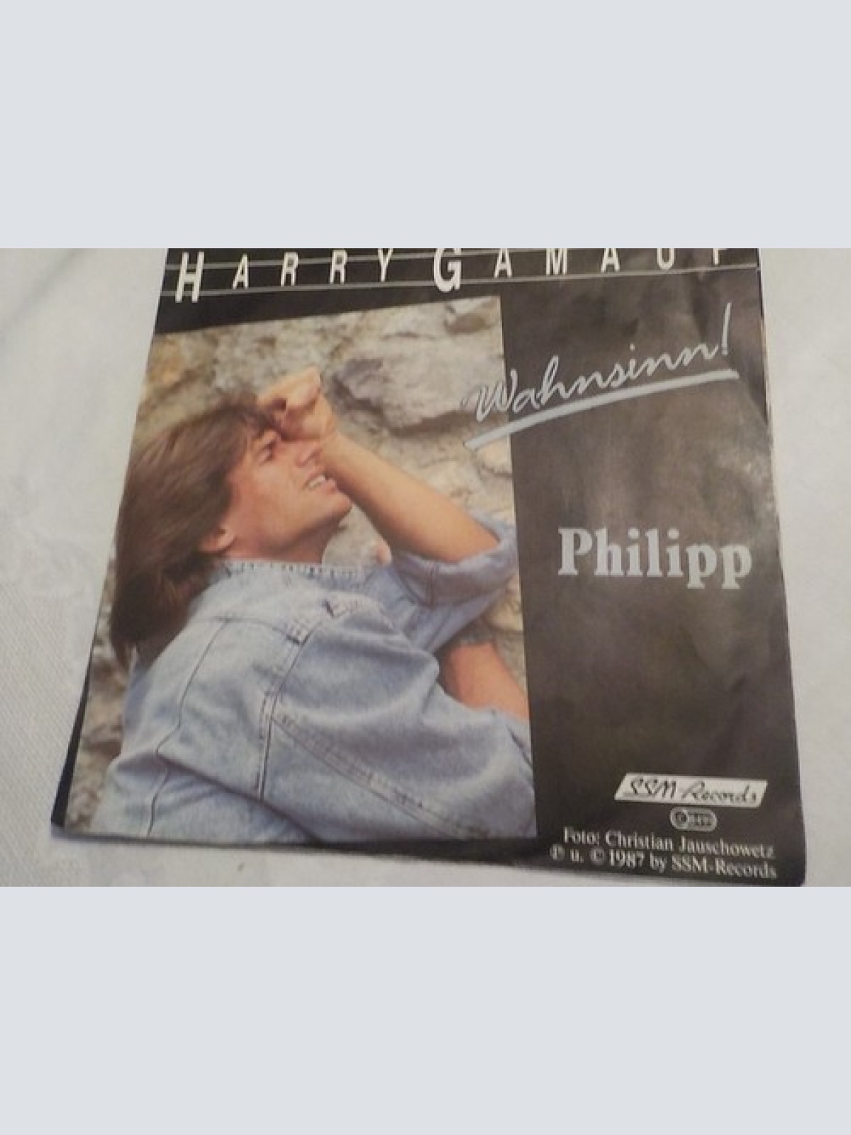 7", Single Harry Gamauf - Wahnsinn!