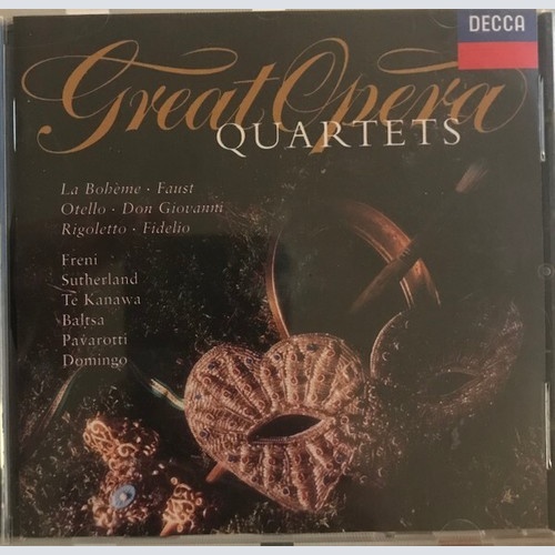 CD, Comp Various - Great Opera Quartets