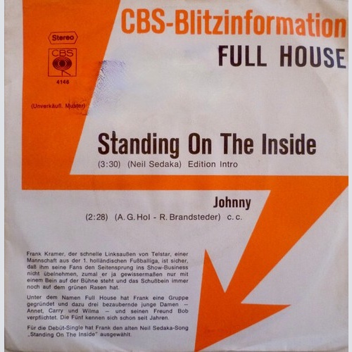 7", Single, Promo Full House (7) - Standing On The Inside