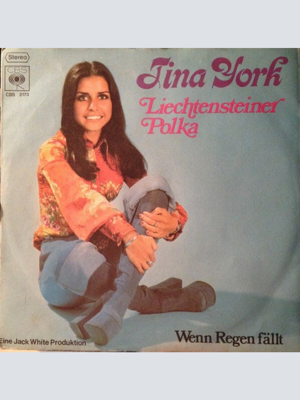 7", Single, Promo, TP, W/Lbl Tina York - Liechtensteiner Polka