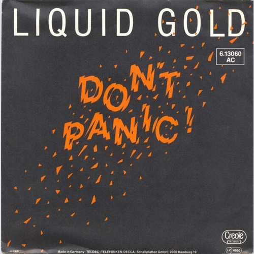 7", Promo Liquid Gold - Don't Panic