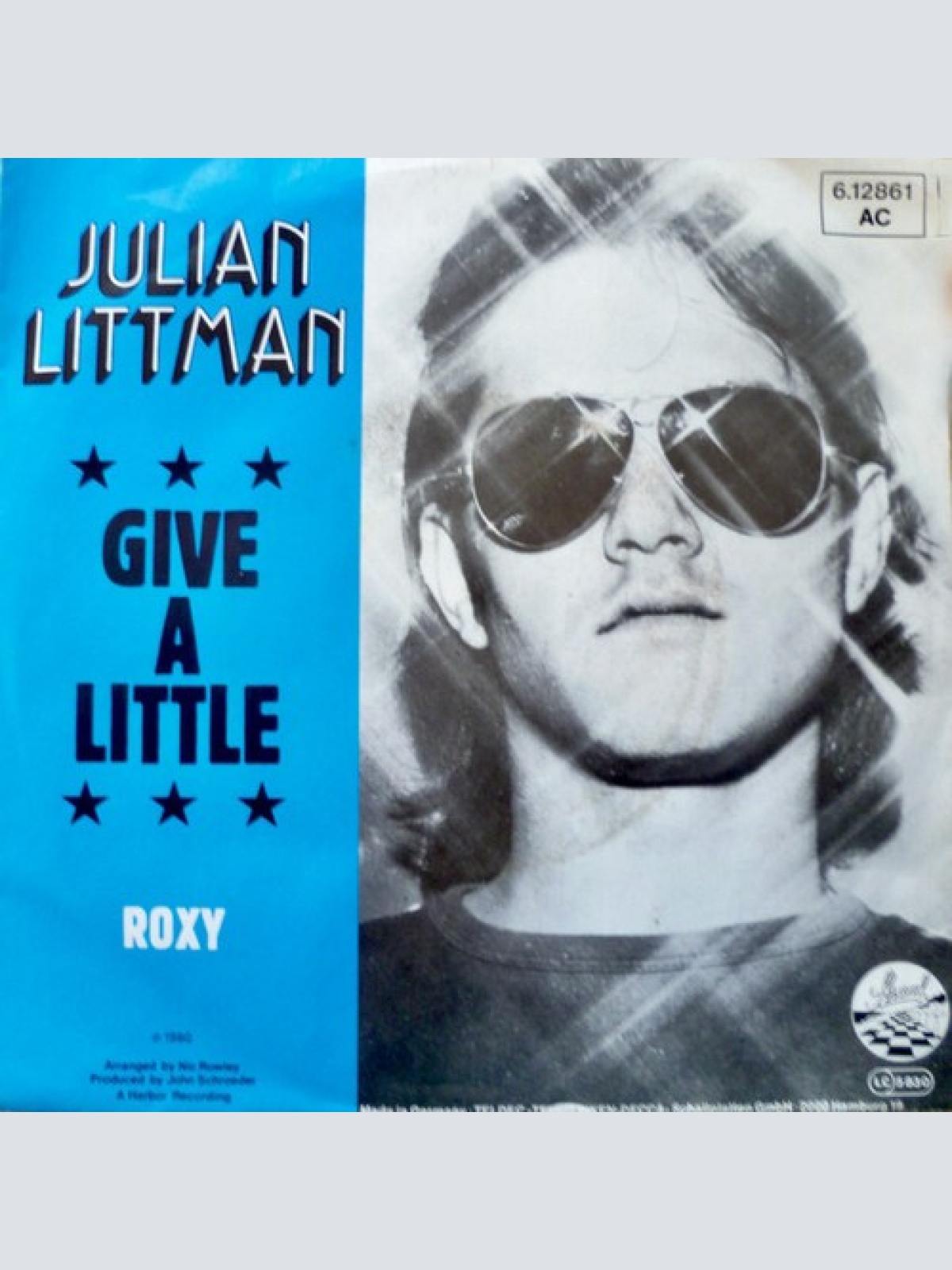 7", Single, Promo Julian Littman - Give A Little