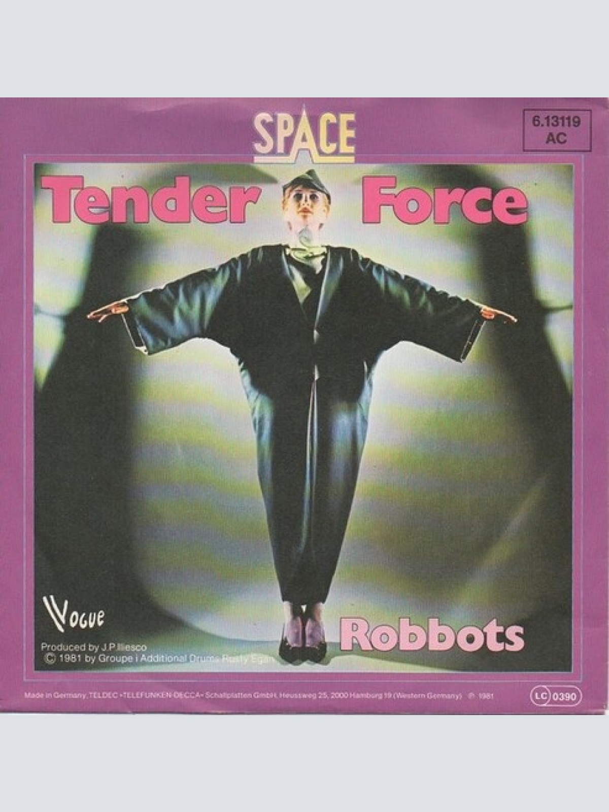 7", Single, pro Space - Tender Force