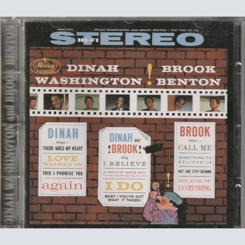 CD, Album, RE Dinah Washington And Brook Benton - The Two Of Us